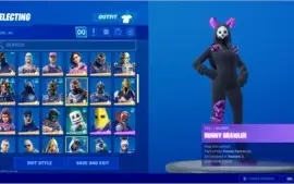 CONTA FORTNITE SEASON 4 + SKINS