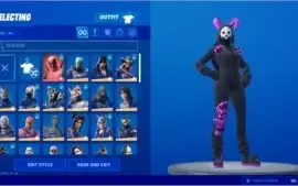 CONTA FORTNITE SEASON 4 + SKINS