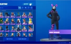 CONTA FORTNITE SEASON 4 + SKINS