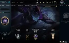 CONTA LOL +56 SKINS  COM LEE PUNHOS DIVINOS
