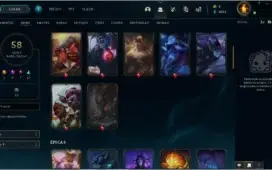 CONTA LOL +56 SKINS  COM LEE PUNHOS DIVINOS