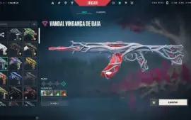 Conta Valorant: Xenocaçador + Kuronami + Katana Onimaru + Fu