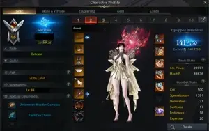 Conta Lost Ark Main Sorceress 1417.5 Arma+19 Server KAZEROS