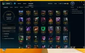 Conta league of legends