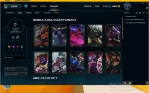Conta league of legends