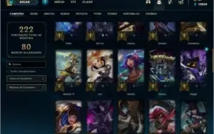 Conta ouro 2 com 28 skins e 53 champs ( MAIN ADC )