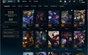 Conta ouro 2 com 28 skins e 53 champs ( MAIN ADC )