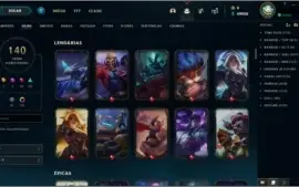 CONTA LOL, PLATINA IV, NVL 420 +TODOS OS DADOS