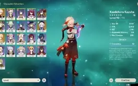Kazuha C4 + Arma + 70 Tiros