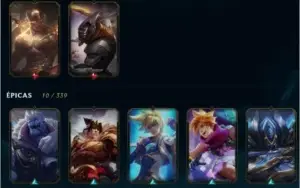 CONTA LOL 🌟 PRATA 3 🌟 32 SKINS 🌟 80 CAMPEOES