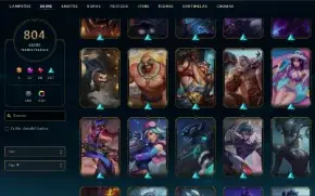 Conta Lol | Full Acesso | 804 Skins Raras & Prestigio