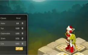 Conta Dofus cra 155 rank7, iop 110 rank7, osa 155, sram 121