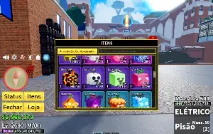 Conta do Roblox no Blox Fruits LEV 2600