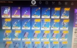 GENSHIN IMPACT - AR10 + VENTI + ARMAS 4 ESTRELAS