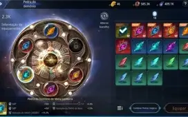 VENDO CONTA LVL62 COM PEDRA LENDÁRIA