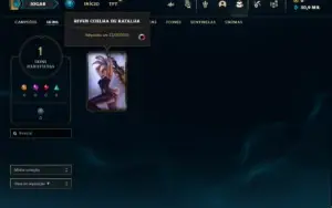 Conta Esmeralda 4 com 20 Champs e 1 Skin + 12 Fragmentos