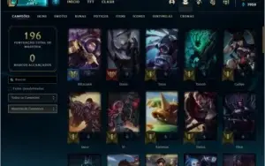 CONTA LOL BR - 4 SKINS EPICAS / 6 SKINS LEGADAS |Preço baixo