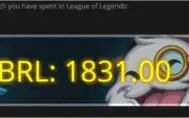 Conta ouro 3 - 182 skins - todos os champs
