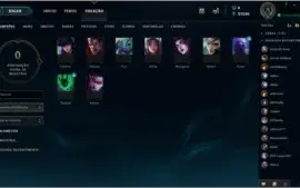 CONTA LOL LVL 30 UNRANKED 27K EA