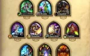 Hearthstone: Conta com 369 cards lendárias E 36 MIL PÓ