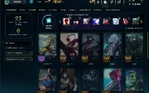 Esmeralda 4 com 21 Champs e 1 Skins + 1860 RP