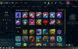 Conta lol diamante 4 68% Win rate