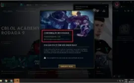 Conta lol diamante 4 68% Win rate