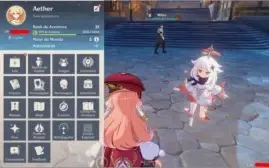 CONTA GENSHIN - AR31 - AYAKA/KAZUHA/KEQING + COACH COMPLETO