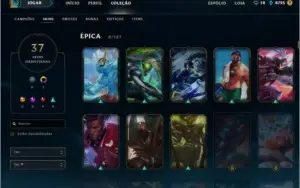 conta lol platina 2