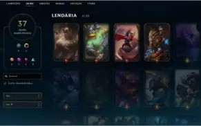 conta lol platina 2