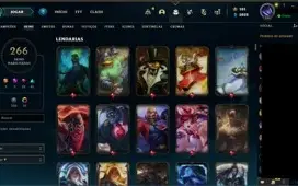 Conta LOL 266 Skins (Ultimo Rank Diamante)
