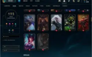 Conta de Valorant/League of legends