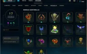 conta lol lvl 204-104 champs