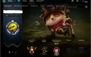 conta lol lvl 204-104 champs