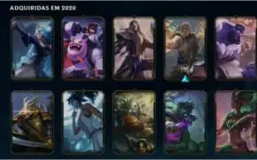 CONTA LOL – DIAMANTE LVL 269 120+ SKINS