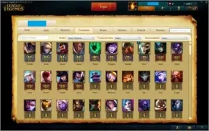 CONTA PLATINA S6 (UNRANKED S7) COM LUX ELEMENTALIST