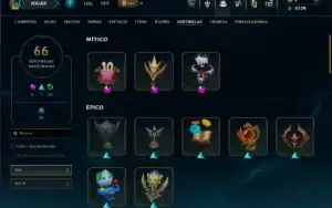 653 Skins, 468 Icones,Mais de 7 mil reais gastos!