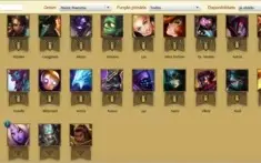 CONTA LEAGUE OF LEGENDS BR- 19 SKINS - 54 CHAMP - UNRANKED