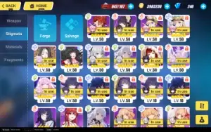 Conta Honkai Level 87 C/ Elysia, Jade Knight Out Fit Elysia