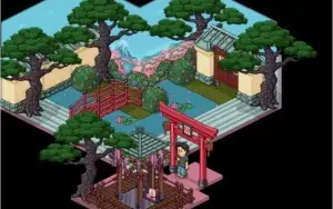 Conta Habbo 2007 com mobis e nick não pessoal