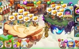 Conta Dragon City lvl 70