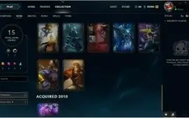 Conta de lol 2 skins ultra raro