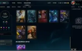 Conta de lol 2 skins ultra raro