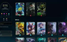Conta Mestre Nível 644, Mmr Buffadasso, 275 Skins, 147 Croma