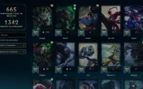 Conta Mestre Nível 644, Mmr Buffadasso, 275 Skins, 147 Croma