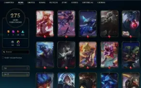 Conta Mestre Nível 644, Mmr Buffadasso, 275 Skins, 147 Croma
