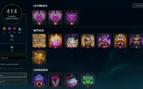 Conta Mestre Nível 644, Mmr Buffadasso, 275 Skins, 147 Croma