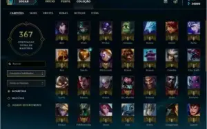 Conta de League Of Legends com 111 Campeões!