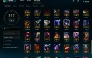 Conta de League Of Legends com 111 Campeões!