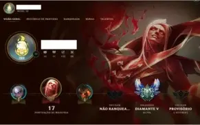 CONTA DIAMANTE 5, 20 CAMPEÕES 3 SKINS!